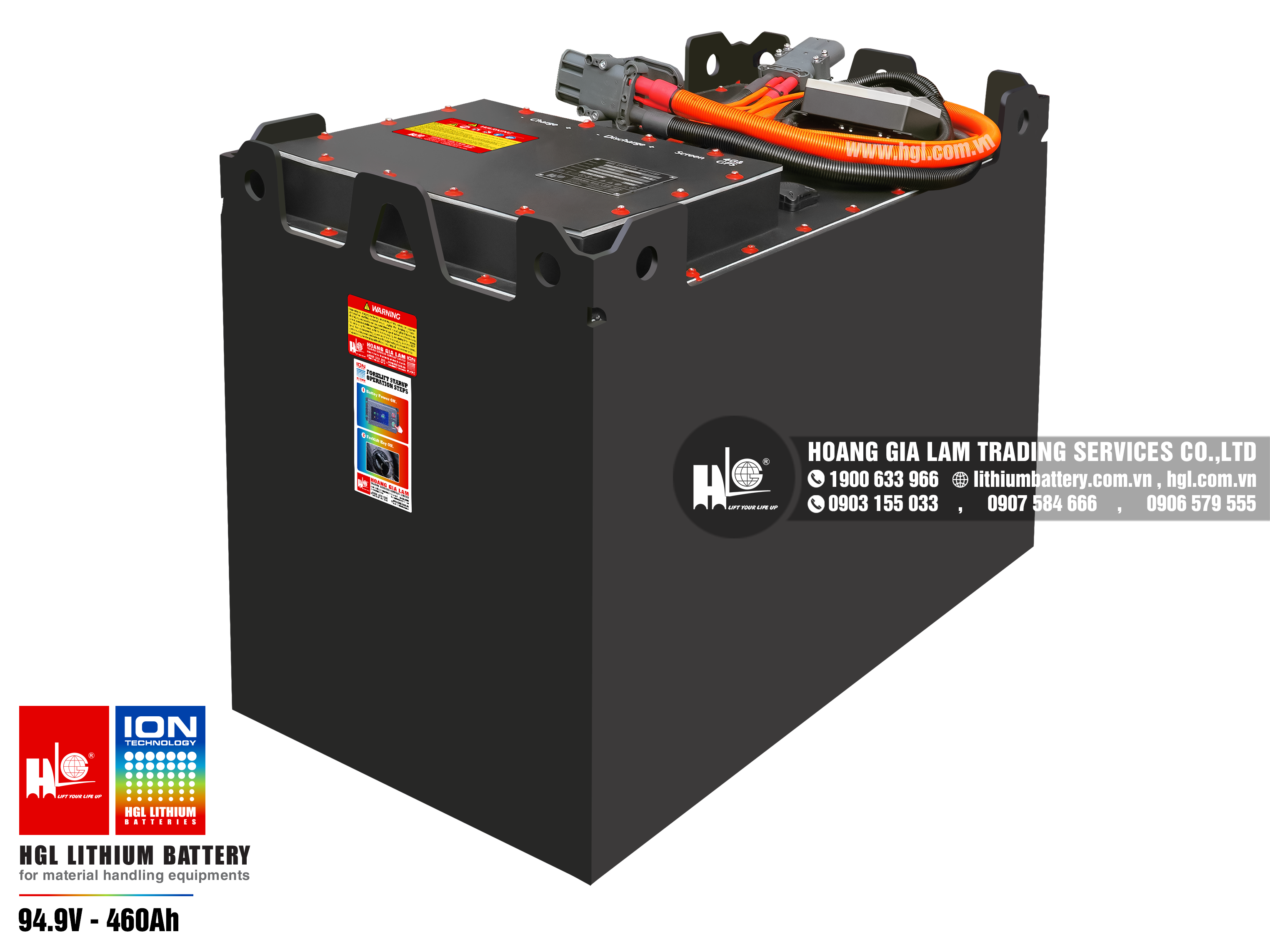 Bình điện lithium HGL 94.9V-460Ah