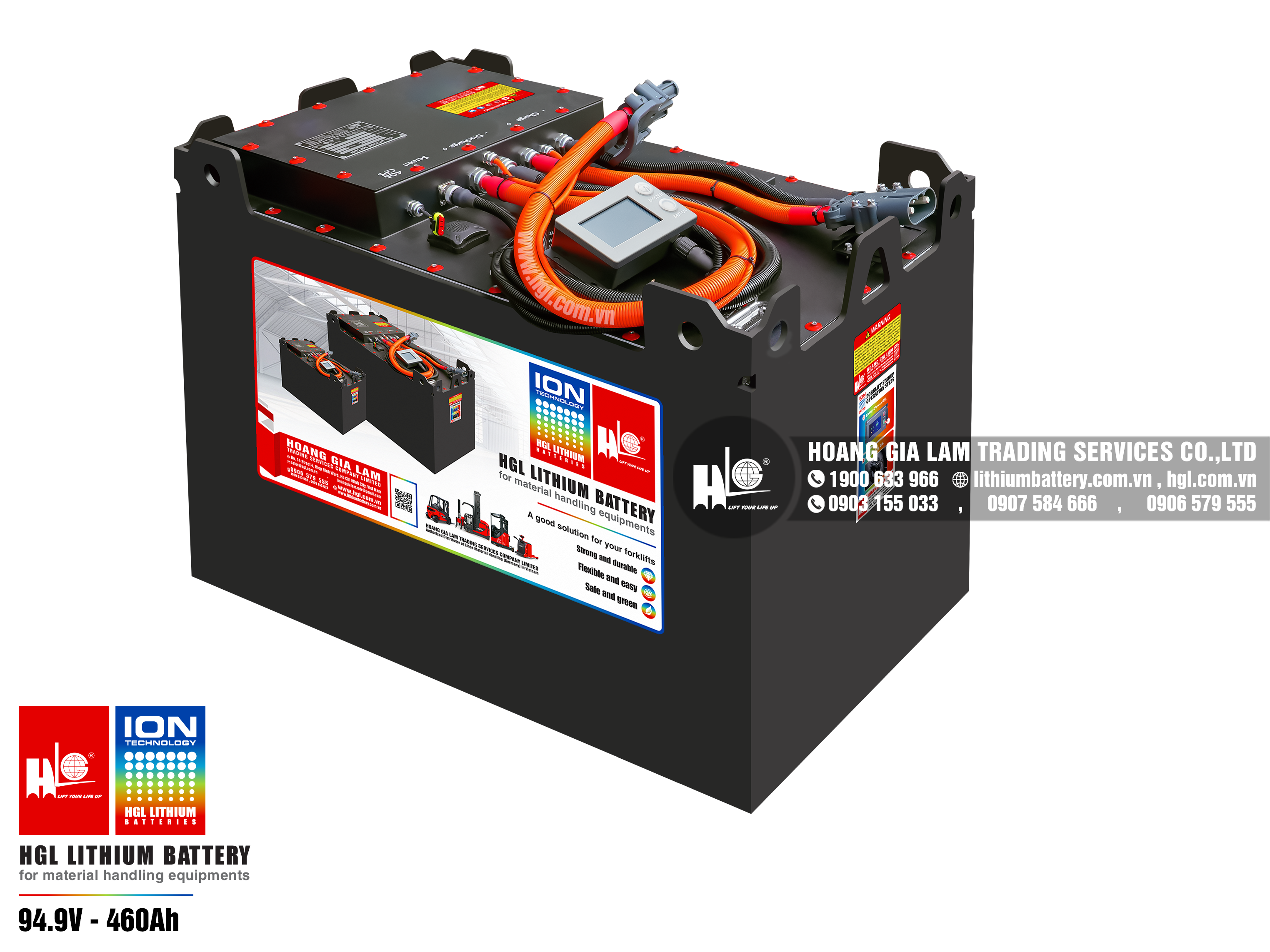 Bình điện lithium HGL 94.9V-460Ah